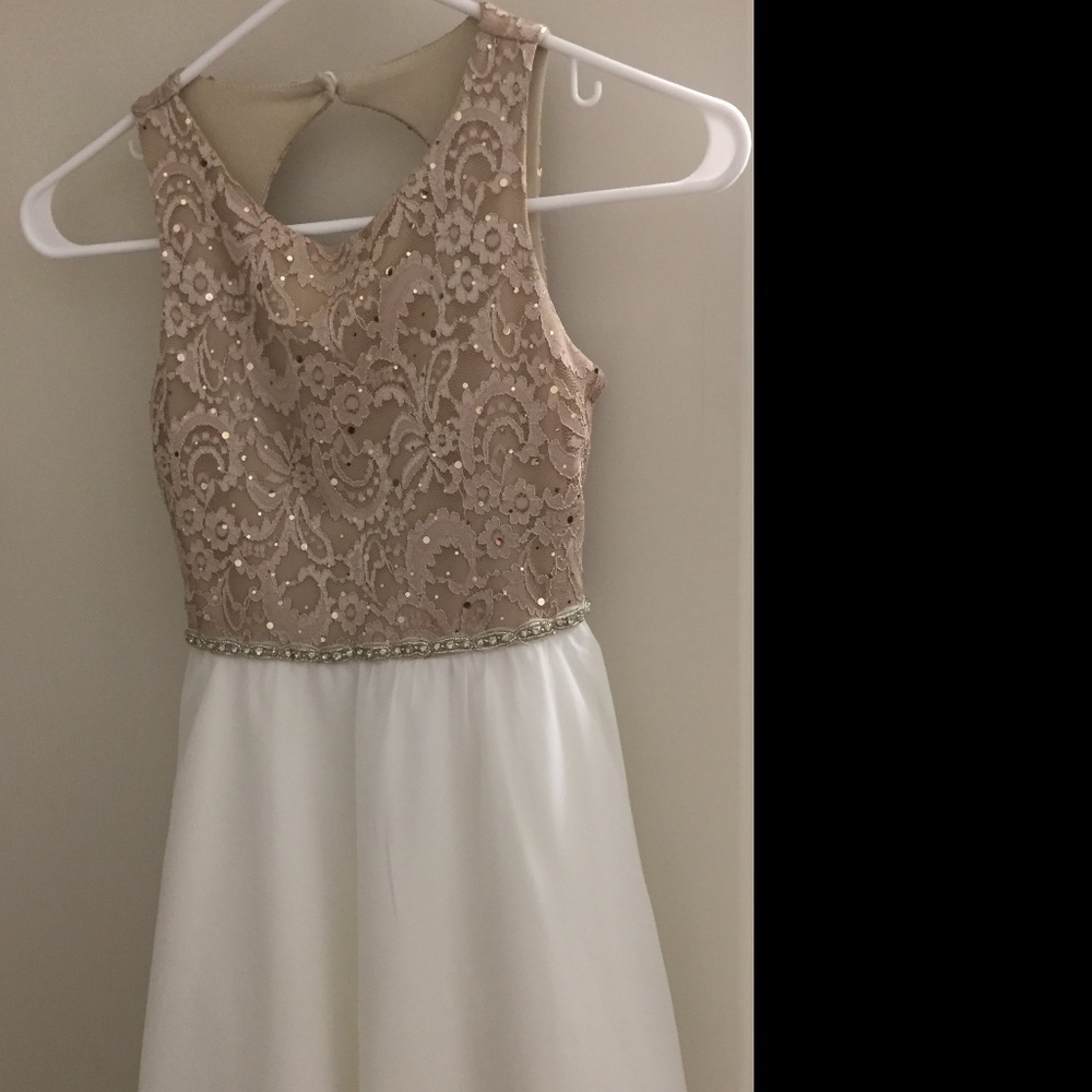 Girls short, formal dress